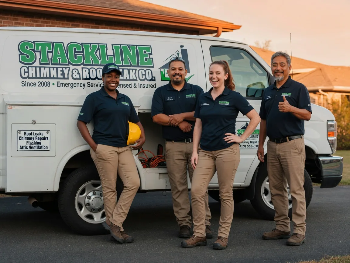 Chimney flashing repair company in Harrisville, PA